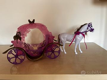 Carrozza e cavallo Barbie