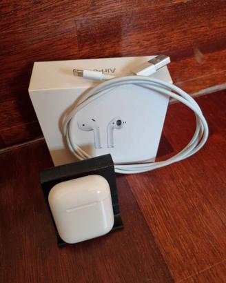 Apple AirPods 2ª Generazione con Scatola e cavo