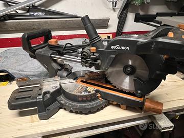 Sega circolare Evolution R185sms con 3 dischi