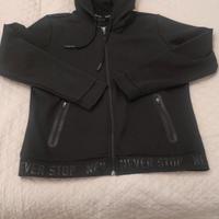 FELPA NERA.ragazzo 16 18 anni