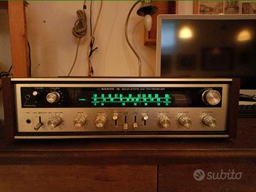 Sanyo IC Solid State AM/FM Stereo Receiver 1970