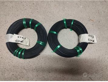 Cavo elettrico 1x1.5mm² nero