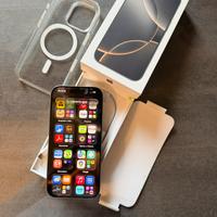 iPhone 16 Pro Titanio Perfetto + Cover Apple