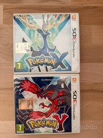 Pokemon X e pokemon Y nintendo 3DS