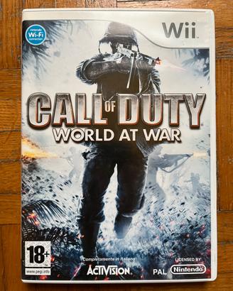 Call of Duty Wii Nintendo
