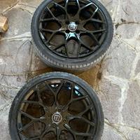 Cerchi e gomme smart 453 brabus 125r 16/17