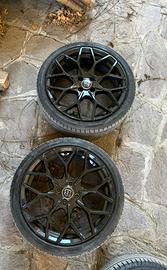 Cerchi e gomme smart 453 brabus 125r 16/17