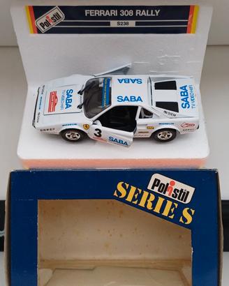 Ferrari 308 Rally Polistil no Politoys Mebetoys