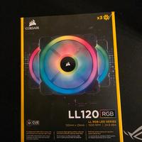 ventole rgb corsair ll120 3pack da 3ventole 