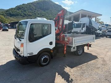 Nissan Cabstar 35.13 gru e cassone fisso