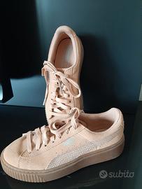 Scarpe donna Puma Suede Platform Animal 