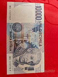 banconota da 10000lire Volta in fior di stampa 
