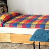 Letto singolo cassettoni Ikea