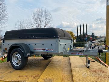 Rimorchio Cresci H7B con coperchio ABS