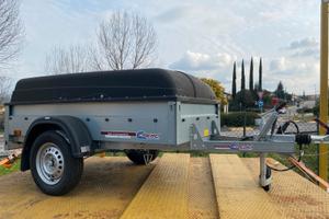 Rimorchio Cresci H7B con coperchio ABS