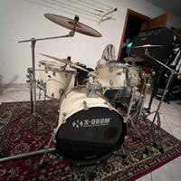 Batteria acustica x-drum professional