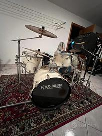 Batteria acustica x-drum professional