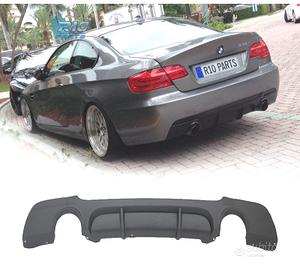 DIFFUSORE BMW E92 E93 LOOK M PERFORMANCE NERO OPAC