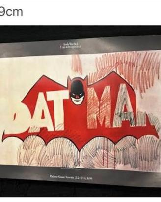 Andy Warhol - Batman. Palazzo Grassi. Venezia. 199