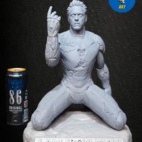 Model kit Iron Man stampato 3d