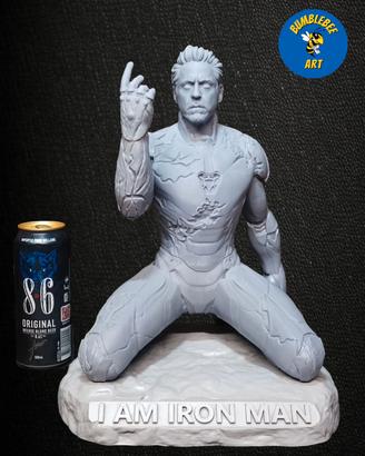 Model kit Iron Man stampato 3d