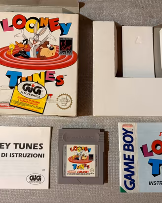 Videogioco Looney Tunes per Game Boy con scatola
