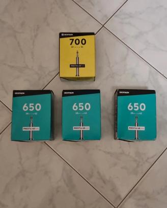 4 camere d aria nuove decathlon