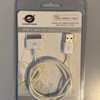 Cavo USB 30 Pin compatibile iPhone 4s 4 iPad iPod