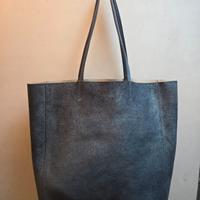 Shopping bag borsa Orciani turchese metallizzato