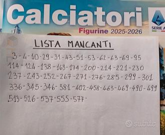 CALCIATORI PANINI 2025