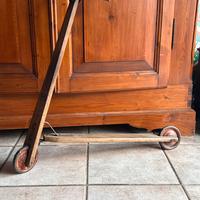 Monopattino in legno anni 50 Hausser