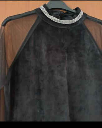 vestito elegante in velluto 