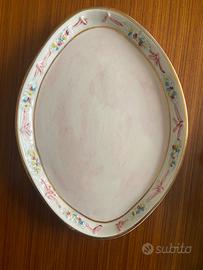 Vassoio in ceramica di Capodimonte