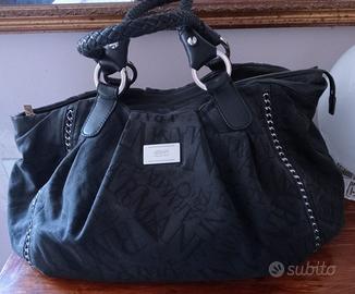 Borsa nera Armani Collezioni pelle Made in Italy