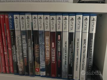 Giochi ps5 e nintendo switch