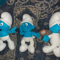 Lotto Peluche i Puffi vintage plush the smurfs set