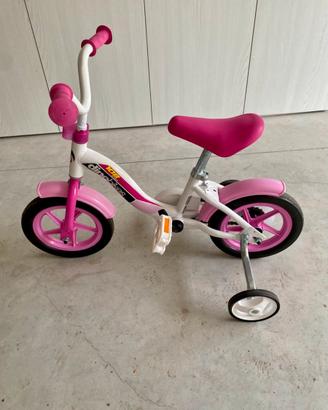 Bici bimba 10" senza freno 3-4 anni -  dino bikes