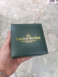 scatola lucien rochat per orologi in pelle nuova 