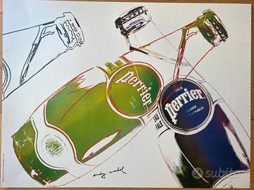 Poster vintage WARHOL ANDY PERRIER
