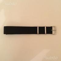 Cinturino nato nero ansa 20