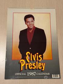 Calendario ufficiale Elvis Presley 1987