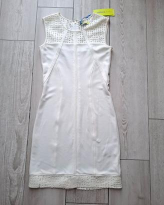Abito Versace Jeans Taglia 40 S Nuovo Bianco