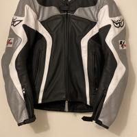 giacca moto in pelle