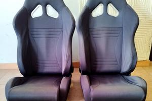 sedili omp sportivi  reclinabili ribaltabili rally