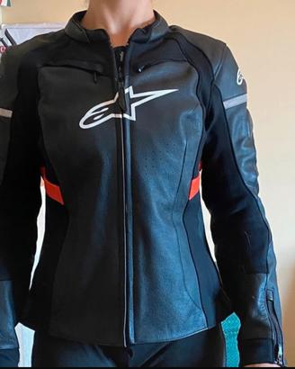 Giacca moto donna
