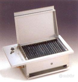 BARBECUE A GAS CON PIETRA LAVICA PROFESSIONALE TUT