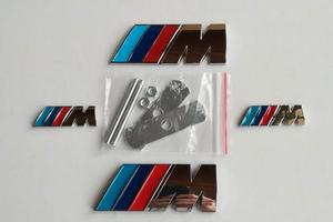 Emblema Bmw Msport anteriore posteriore e laterali