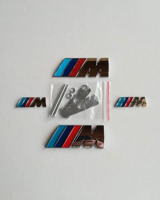 Emblema Bmw Msport anteriore posteriore e laterali