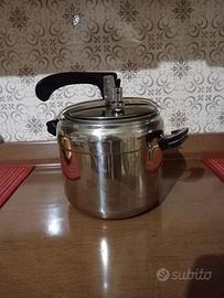Pentola a pressione acciaio inox 
