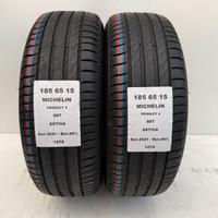 2 GOMME 185 65 15 MICHELIN A1478